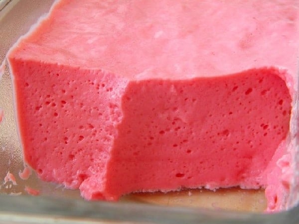 Mousse de Gelatina com Leite Ninho