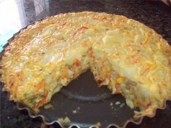 Torta de legumes Fácil