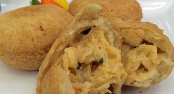Empadinhas Fritas de Frango