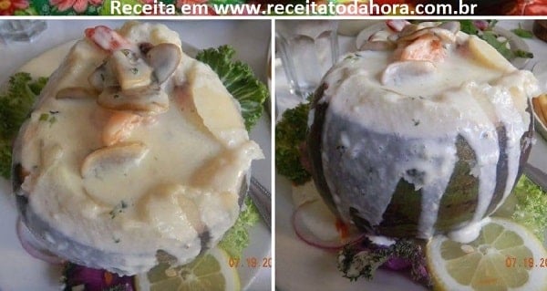 Camarão no Coco