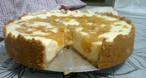 Torta Cremosa de Abacaxi