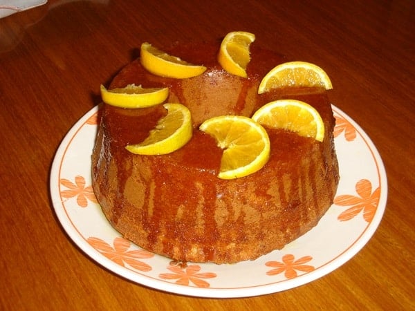 Bolo de Laranja de Microondas