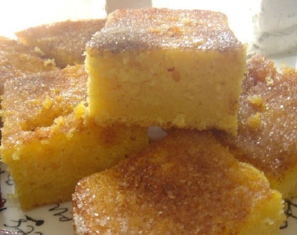 Bolo de Milho com Queijo