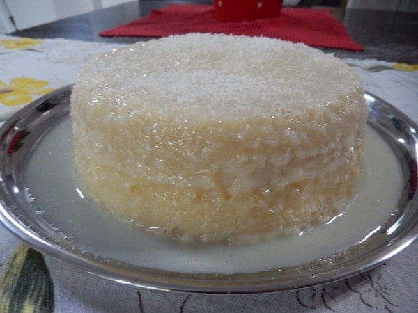 Bolo de Coco de Microondas