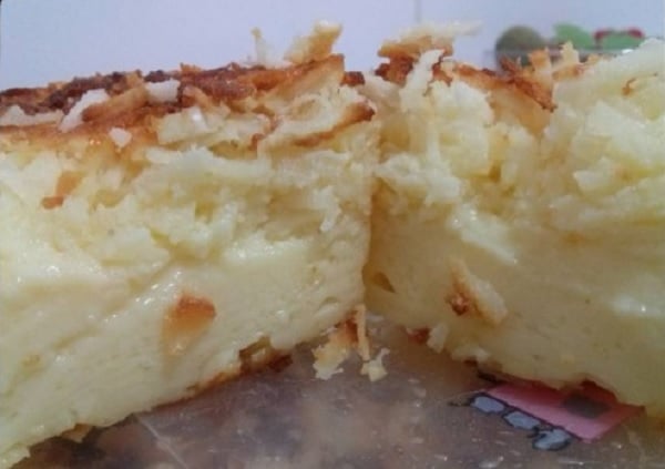 Bolo Pudim de Leite Ninho