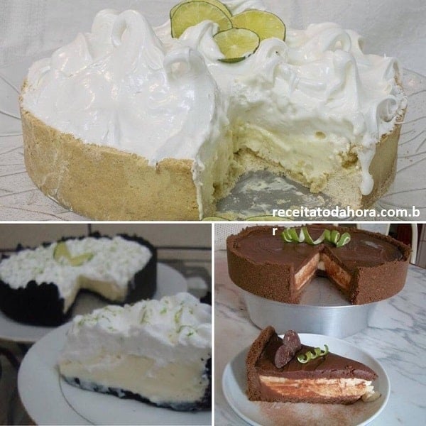 3 Receitas Deliciosas de Torta de Limão