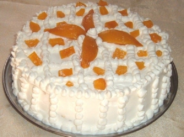 Bolo de Pêssego