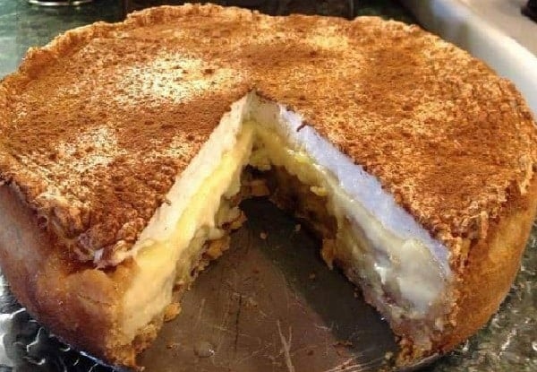 Torta de Banana com Canela