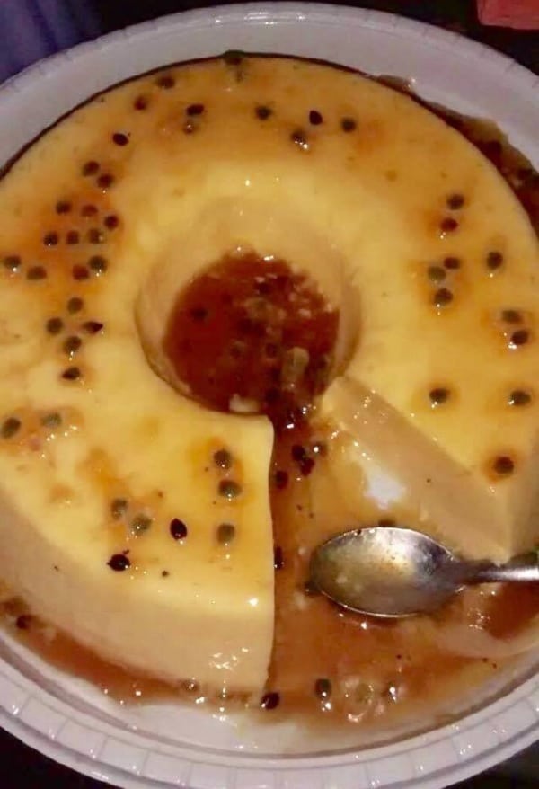 Pudim Rápido de Maracujá
