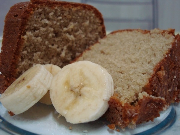 Bolo de Banana de Liquidificador