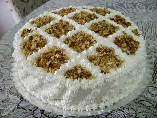 Bolo de Nozes Para Festas