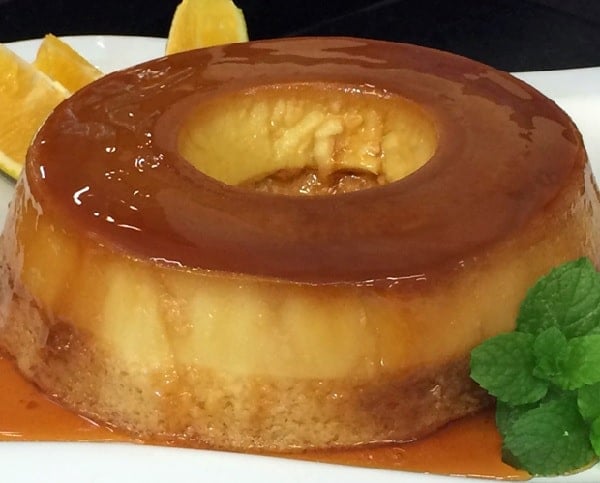 Bolo Pudim de Laranja