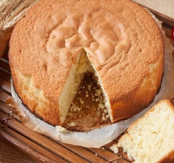 Pão de Ló Que Derrete na Boca