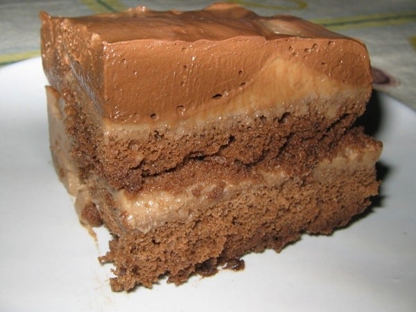 Pavê de Chocolate Diet