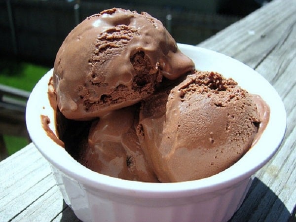 Sorvete de Chocolate de Liquidificador