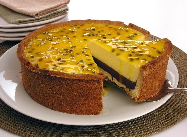 Torta Surpresa de Maracujá