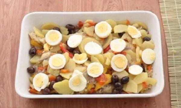 Bacalhoada Rápida e Barata