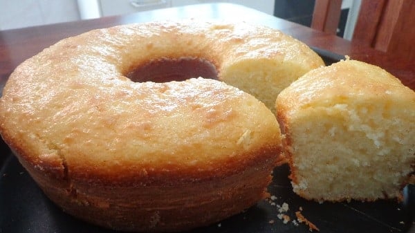 Bolo de Arroz Cru Super Fofo