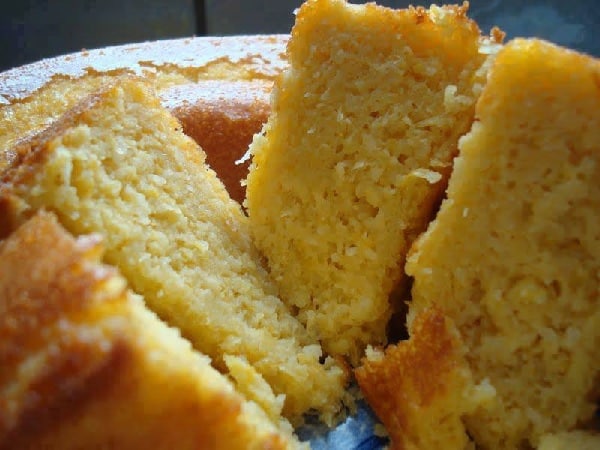 Bolo de Milho com Coco