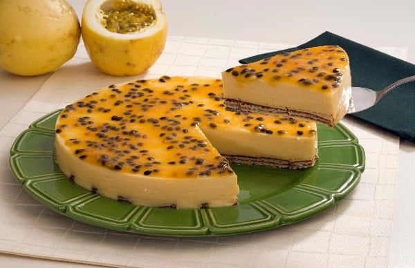 Torta Mousse de Maracujá Diferente