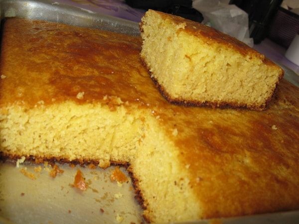 Bolo de Fubá de Liquidificador