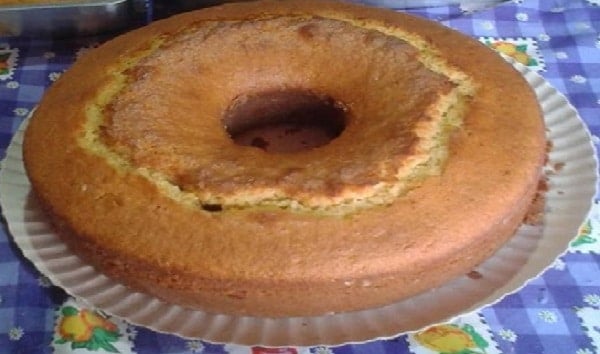 Bolo de Fubá Econômico
