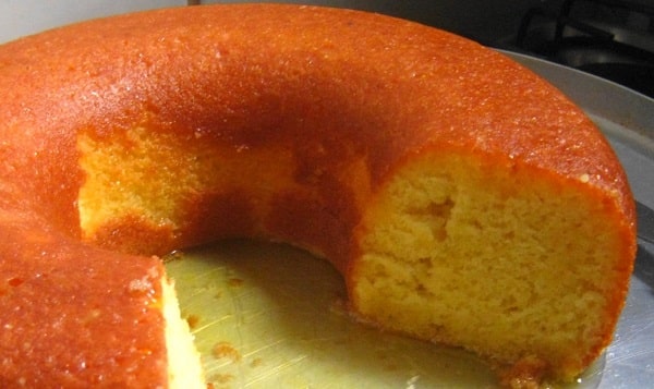 Bolo de Laranja Molhadinho