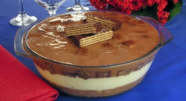 Torta de Sorvete com Bis
