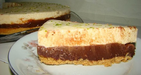 Torta de Limão com Chocolate