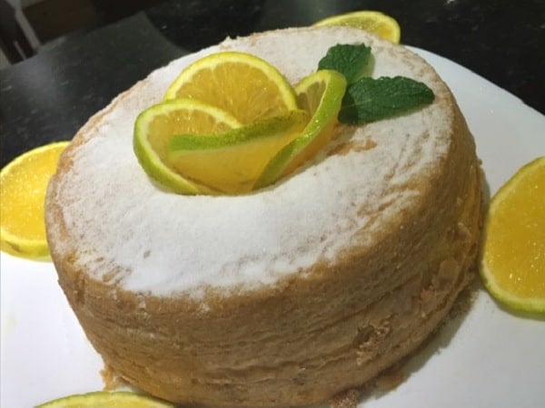 Bolo de Laranja Amanteigado