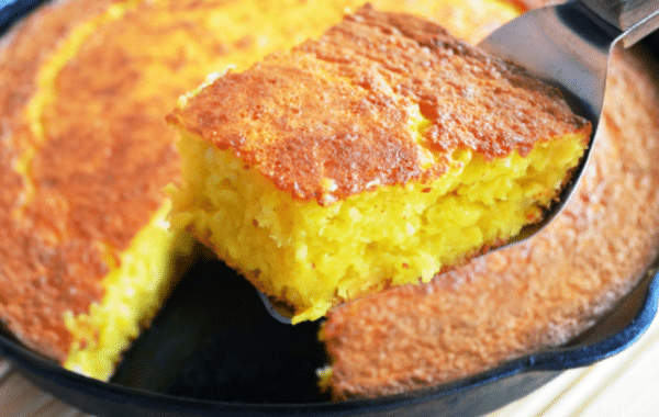 Bolo de Milho Verde Cremoso com Coco