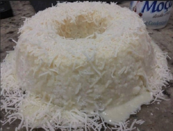 Bolo de Tapioca Simples (Não Vai Ao Forno)
