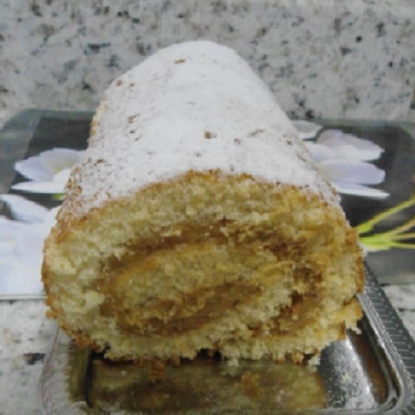 Rocambole de Doce de Leite