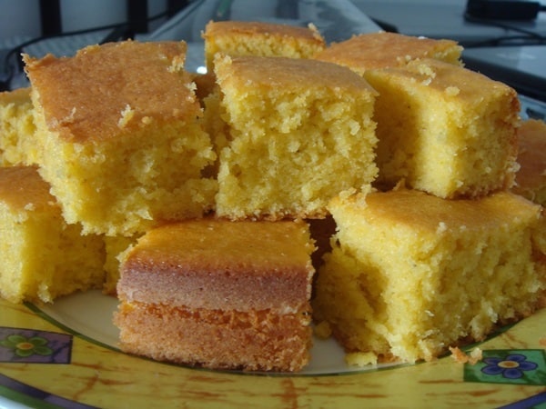 Bolo de Milho de Liquidificador