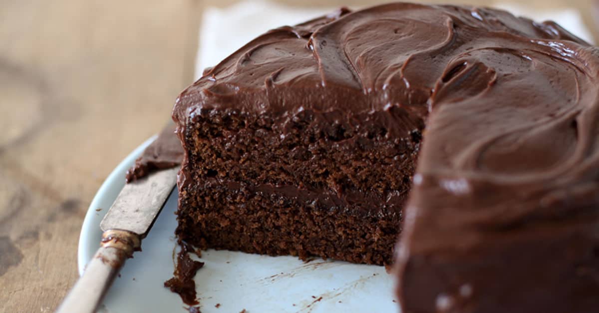 Bolo de Chocolate Mais Fácil do Mundo