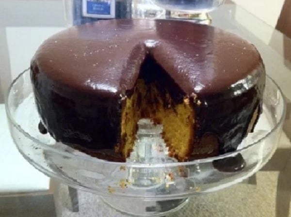 Bolo de Cenoura Cremoso