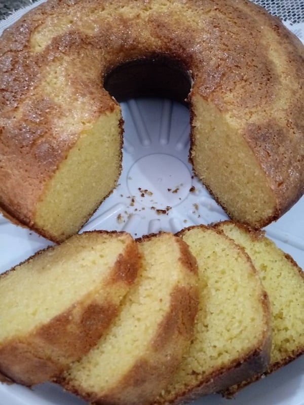 Bolo de Fubá (Sem Farinha de Trigo)