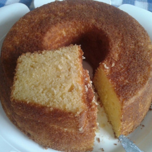 Bolo de Milho com Fubá