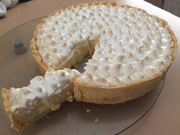 Torta de Limão com Merengue