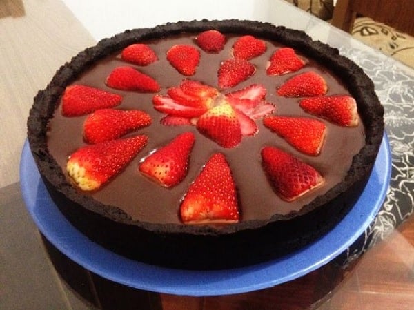 Torta de Chocolate Fácil e Rápida