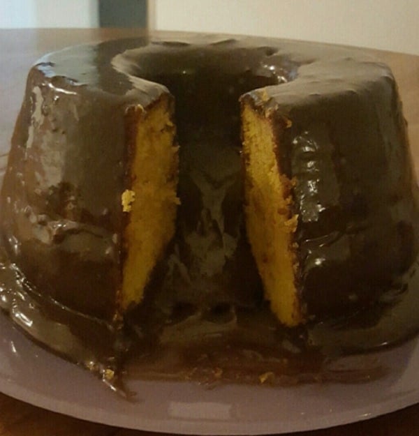 Bolo de Cenoura Fácil com Cobertura de Brigadeiro