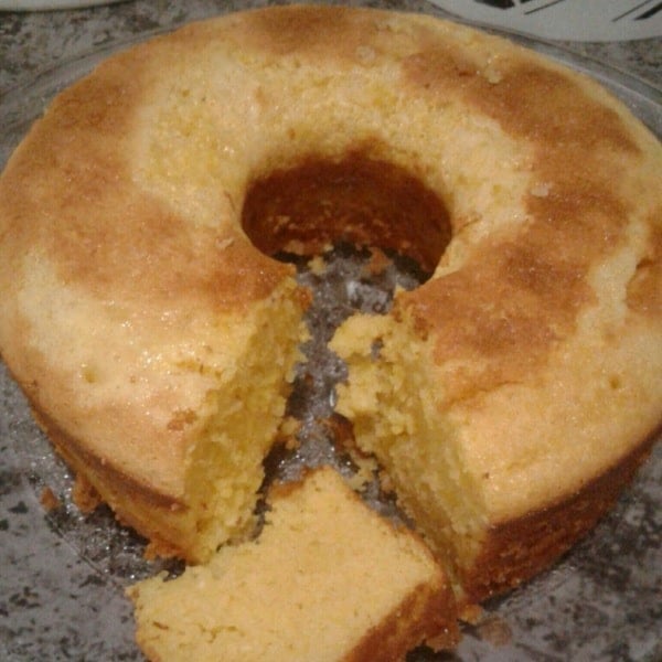 Bolo de Milho Cremoso (sem Farinha de Trigo)