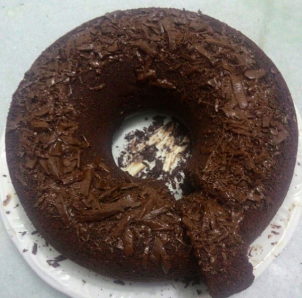 Bolo de Chocolate Integral