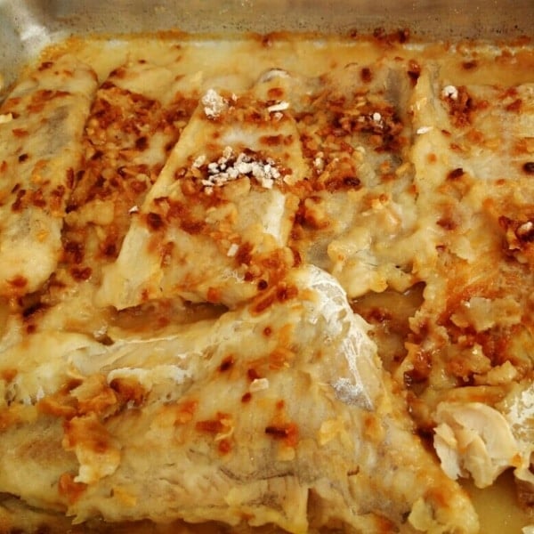 Peixe Assado com 2 Ingredientes