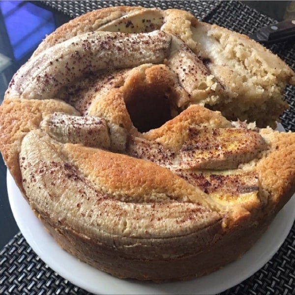Bolo de Banana sem Ovos