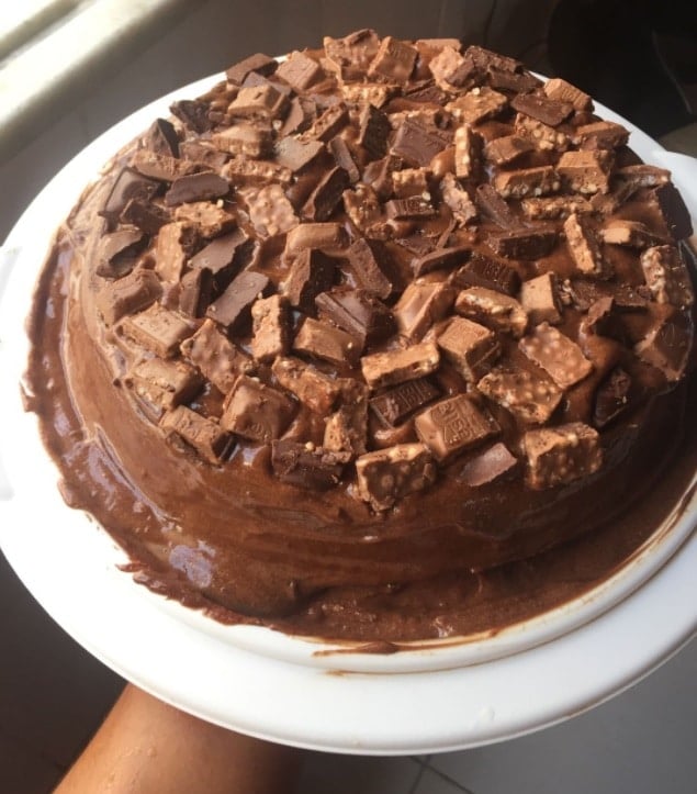 Bolo de Chocolate Recheado