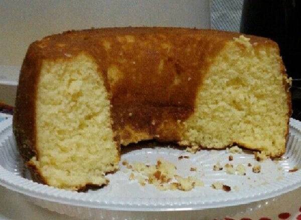 Bolo de Coco sem Farinha de Trigo