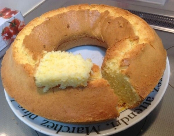 Bolo de Laranja com Casca