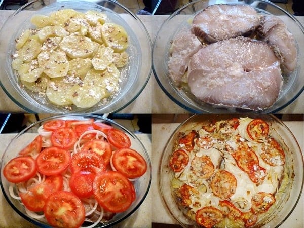 Receita de Cação Assado