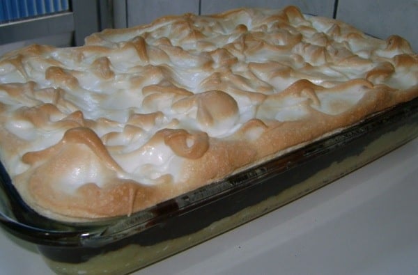 Torta de Coco com Chocolate